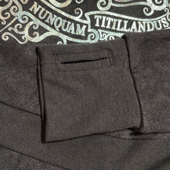 Harry Potter Black Womens Soft Crewneck Sweatshirts Size Small - Picture 7 of 9